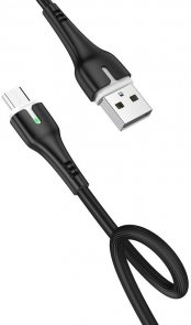 Кабель Hoco X45 Surplus AM / Micro USB 1m Black (X45 Micro Black)