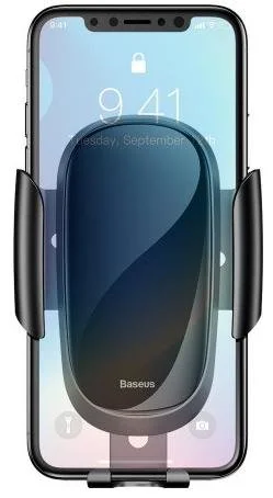 Фото: Кріплення для мобільного телефону Baseus Future Gravity Car Mount Black (SUYL-WL01) № 5 | KTC
