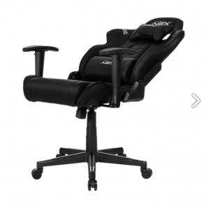 Крісло ігрове DXRacer NEX EC/OK134/N, PU шкіра, Black