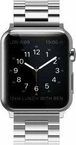 Ремінець HiC for Apple Watch 38/40mm - Stainless Steel Classic Band Silver