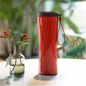 Термос Xiaomi Kiss Kiss Fish Smart Coffee Tumbler Red (S-U45CR)