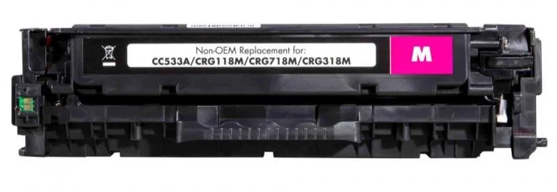 Фото: Сумісний картридж Static Control for HP CLJ CC533A Magenta (002-01-RC533A) № 2 | KTC