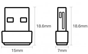 Wi-Fi адаптер TP-Link Archer T600U Nano