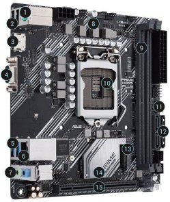 Материнська плата ASUS PRIME H410I-PLUS