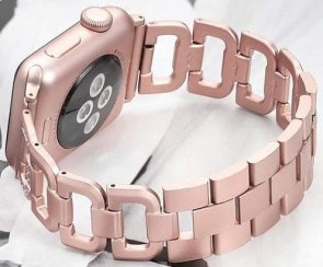 Ремінець HiC for Apple Watch 38/40mm - Cowboy Style Band Rose Gold