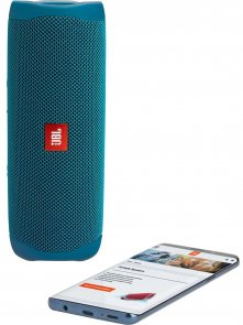 Портативна акустика JBL Flip 5 Eco Ocean Blue (JBLFLIP5ECOBLU)