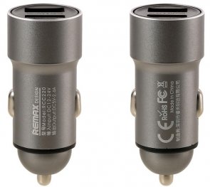 Зарядний пристрій Baseus Rechan RCC-220 Silver (RCC-220-SILVER)