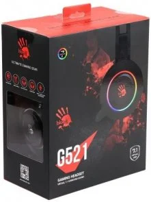 Фото: Гарнітура Bloody G521 Black (G521 Bloody Black) № 3 | KTC