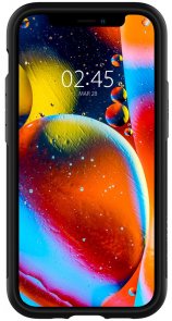 Чохол-накладка Spigen для iPhone 12 Mini - Slim Armor Black