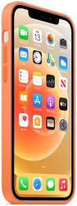 Чохол Apple for Phone 12/12 Pro - Silicone Case with MagSafe Kumquat (MHKY3)