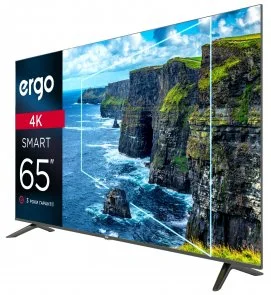 Фото: Телевізор LED Ergo 65DUS8000 (Smart TV, Wi-Fi, 3840x2160) № 3 | KTC