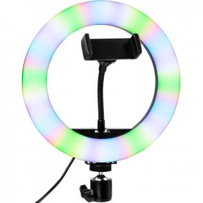 Світлодіодне селфі-кільце MJ20 RGB 20cm