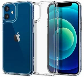 Фото: Чохол Spigen for Apple iPhone 12 Mini - Quartz Hybrid Crystal Clear (ACS01748) № 3 | KTC