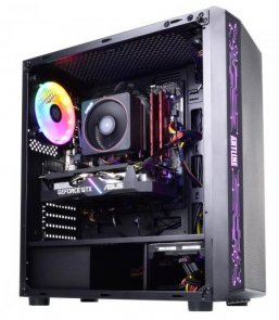 ПК ARTLINE Gaming X43 (X43v11) AMD Ryzen 3 3100 3.6-3.9 GHz/2x8GB/1TB+480GB/GTX 1050Ti 4GB/No ODD/No OS