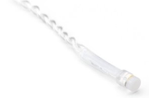 Гірлянда Twinkly Smart LED Strings RGBW 250, BT+WiFi, Gen II, IP44, 20m кабель прозорий (TWS250SPP-TEU)