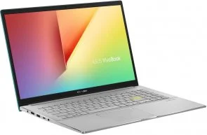 Фото: Ноутбук ASUS VivoBook S S533JQ-BQ012 Gaia Green - 15.6" IPS 60 Гц / Intel Core i5 / i5-1035G1 / DDR4 8 ГБ / PCI-E SSD 512 ГБ / GeForce MX350 № 2 | KTC