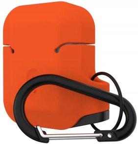 Чохол Urban Armor Gear for Airpods - Silicone Case Orange/Grey (10185E119732)