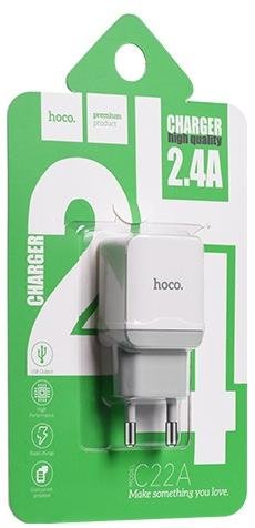 Зарядний пристрій Hoco C22A Little superior White (C22A White)