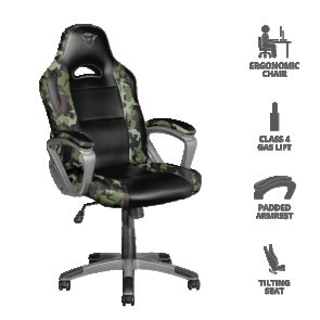 Крісло Trust GXT 705R Ryon Gaming Chair Camo (24003_TRUST)