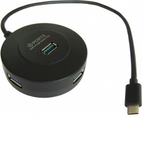 USB-хаб Maiwo KH304 Black