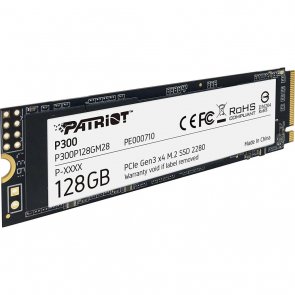 Твердотільний накопичувач Patriot P300 2280 PCIe 3.0 x4 NVMe 128GB (P300P128GM28)