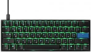 Фото: Клавіатура Ducky Ducky Mecha Mini Cherry Silent Red Black (DKME2061ST-SURALAAT1) № 4 | KTC