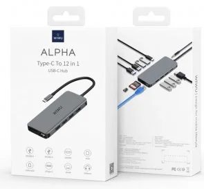 Фото: USB-хаб WIWU Adapter Alpha 12in1 Gray № 2 | KTC
