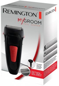 Електробритва сітчаста мережева Remington F0050 My Groom Black/Red