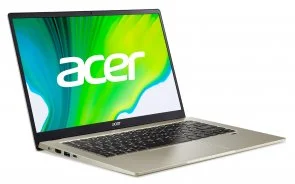 Фото: Ноутбук Acer Swift 1 SF114-34-P8KT NX.A7BEU.00E Gold - 14" IPS 60 Гц / Intel Pentium / N6000 / DDR4 4 ГБ / PCI-E SSD 128 ГБ / Intel UHD Graphics № 2 | KTC