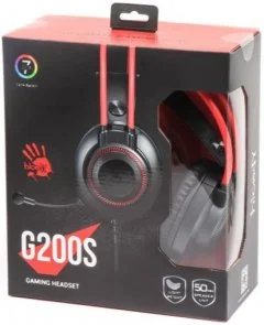 Фото: Гарнітура Bloody G200S Black/Red № 6 | KTC