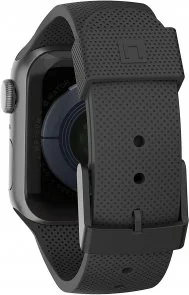 Фото: Ремінець UAG for Apple Watch 41/40/38mm - U Dot Silicone Black (19248K314040) № 3 | KTC
