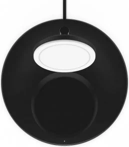 Фото: Бездротова зарядна станція Belkin 2in1 MagSafe iPhone 12 Wireless Charger Black (WIZ010vfBK) № 4 | KTC