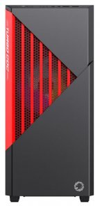 Корпус Gamemax Contac COC BG Black/Red with window (Contac COC BR)