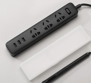 Мережевий фільтр Xiaomi Mi Power Strip 3xUSB 3/1.8m Black (NRB4015CN / NRB4028CN )