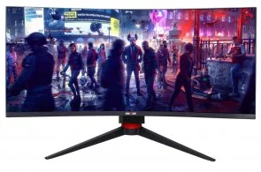 Фото: Монітор QUBE Overlord C34UQ144 Black - 34" VA / 3440x1440 / 144 Гц / AMD FreeSync / HAS № 6 | KTC
