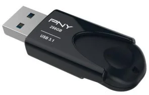Фото: Флешка USB PNY Attache 4 256GB Black (FD256ATT431KK-EF) № 3 | KTC