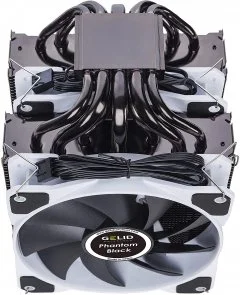 Фото: Кулер для процесора Gelid Solutions Phantom Black (CC-Phantom-Black-01-A) № 2 | KTC
