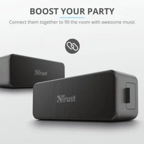 Фото: Портативна колонка Trust Zowy Max Stylish Bluetooth Black (23825_TRUST) № 6 | KTC
