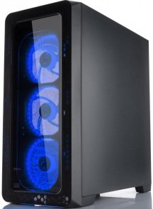 Корпус Vinga CS209B Blue / Black with window