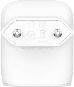 Зарядний пристрій Belkin Home Charger 20W PD White with Lightning White (WCA003VF04WH)