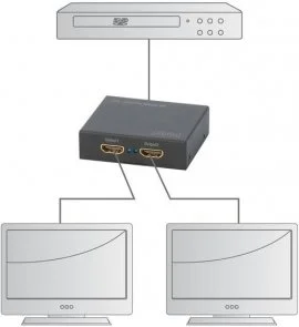 Фото: Сплітер Digitus 4K HDMI Splitter 1x2 (DS-46304) № 3 | KTC