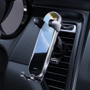 Автотримач Baseus Penguin Gravity Phone Holder, Silver	