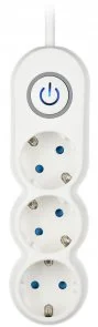 Фото: Мережевий фільтр 2E U03VES3M 3/3m White (2E-U03VES3M) № 3 | KTC