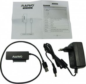 Адаптер Maiwo K10435A for HDD/SSD SATA3 Black