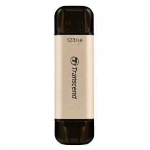 Фото: Флешка USB Transcend JetFlash 930C 128GB Gold/Black (TS128GJF930C) № 3 | KTC