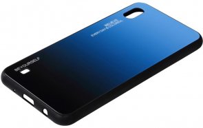 Чохол BeCover for Vivo Y91c - Gradient Glass Blue/Black (704047)