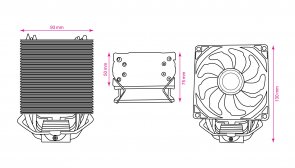  Кулер 2E Air Cool AC90D4 RGB (2E-AC90D4-RGB)