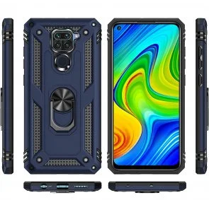 Фото: Чохол BeCover for Xiaomi Redmi Note 9/10X - Military Blue (705583) № 2 | KTC