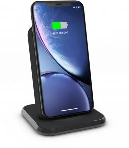 Фото: Бездротовий зарядний пристрій Zens Stand Aluminium Wireless Charger with USB Black (ZESC15B/00) № 4 | KTC