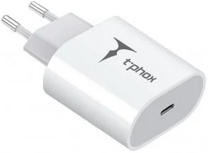 Фото: Зарядний пристрій T-PHOX iSpeed PD 20W White № 3 | KTC